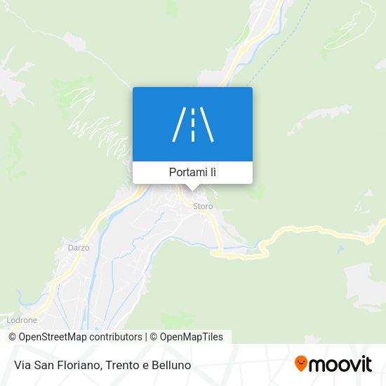 Mappa Via San Floriano