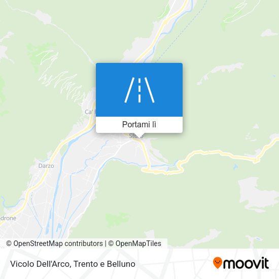 Mappa Vicolo Dell'Arco