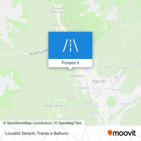 Mappa Località Serach