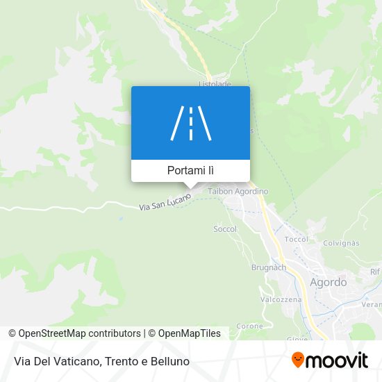 Mappa Via Del Vaticano