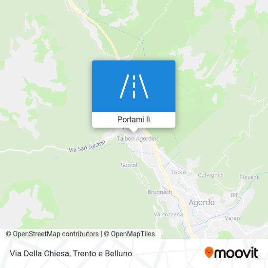 Mappa Via Della Chiesa