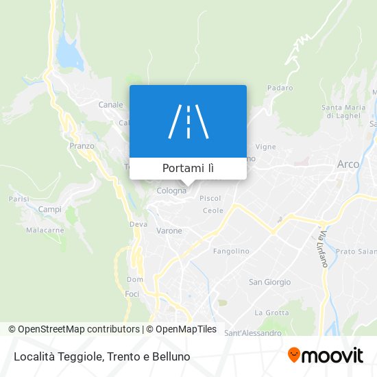 Mappa Località Teggiole