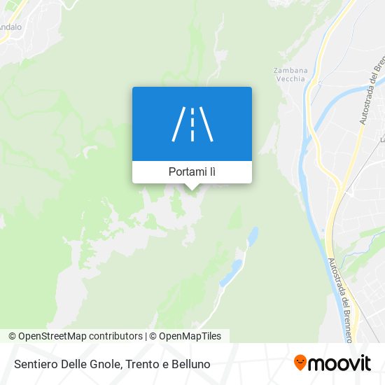 Mappa Sentiero Delle Gnole