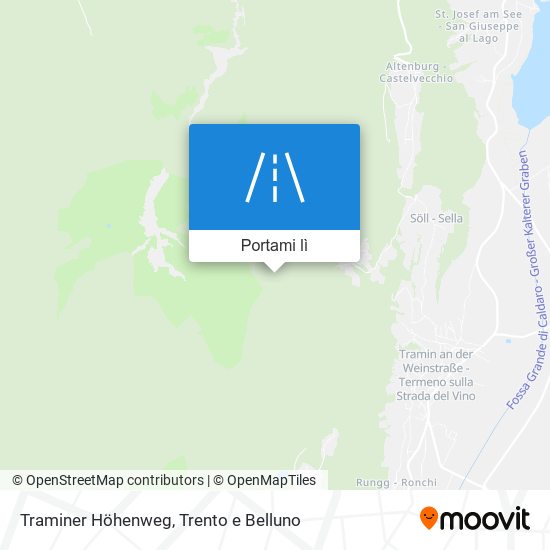 Mappa Traminer Höhenweg