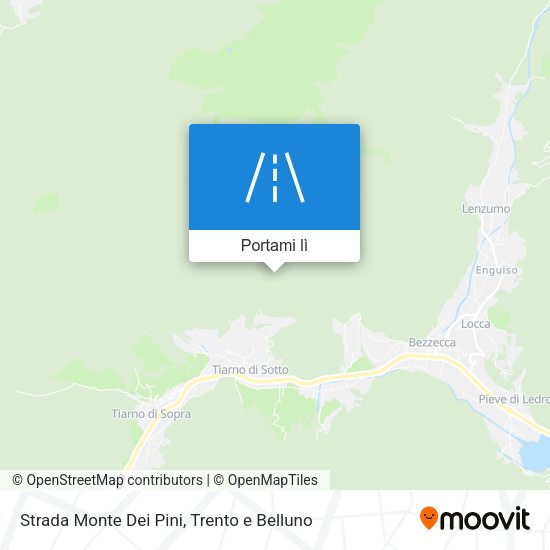 Mappa Strada Monte Dei Pini