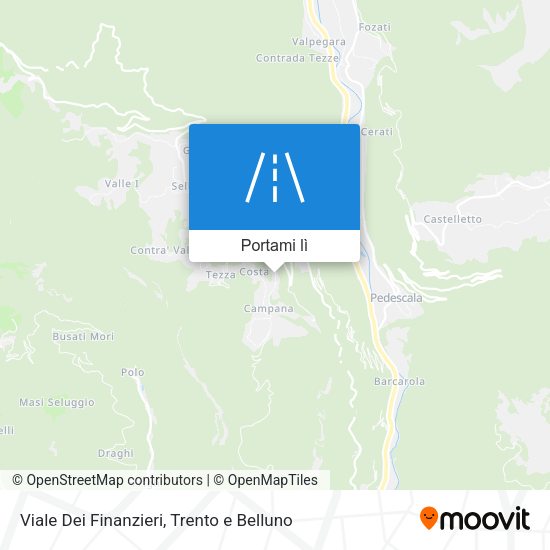 Mappa Viale Dei Finanzieri
