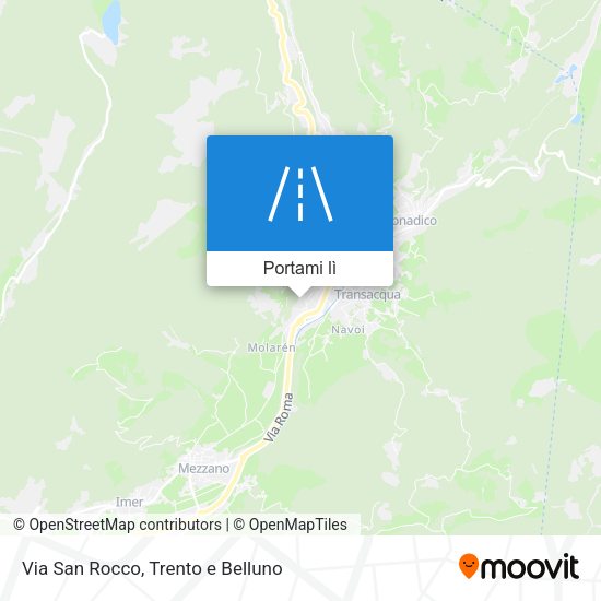 Mappa Via San Rocco