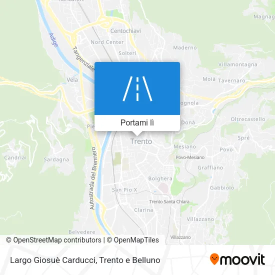 Mappa Largo Giosuè Carducci