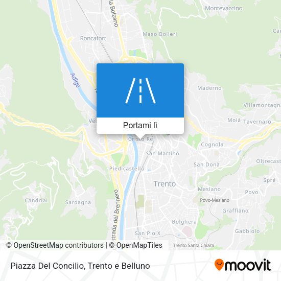 Mappa Piazza Del Concilio