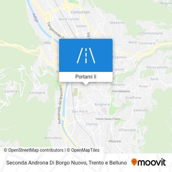 Mappa Seconda Androna Di Borgo Nuovo