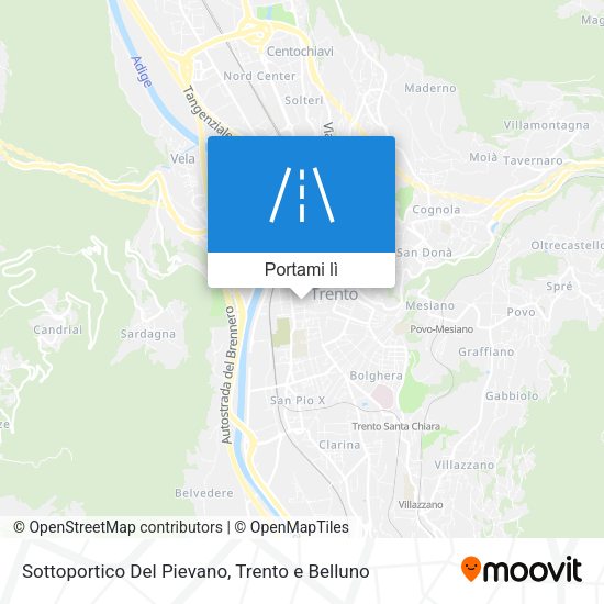 Mappa Sottoportico Del Pievano