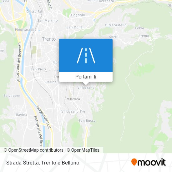 Mappa Strada Stretta