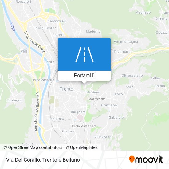 Mappa Via Del Corallo