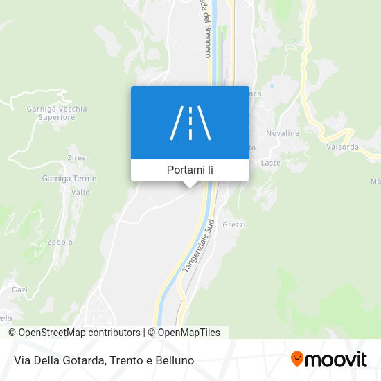Mappa Via Della Gotarda