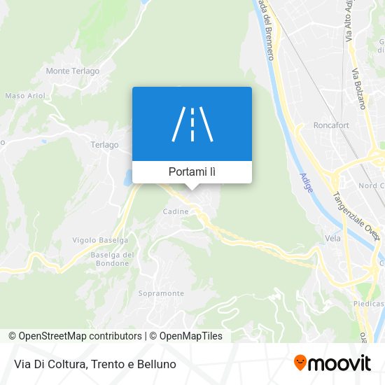 Mappa Via Di Coltura