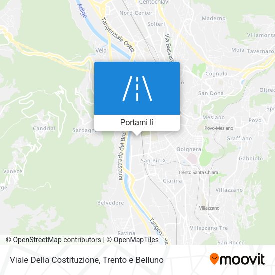 Mappa Viale Della Costituzione