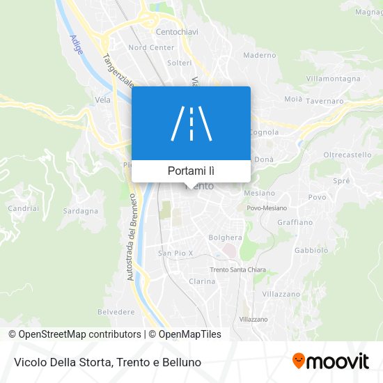 Mappa Vicolo Della Storta