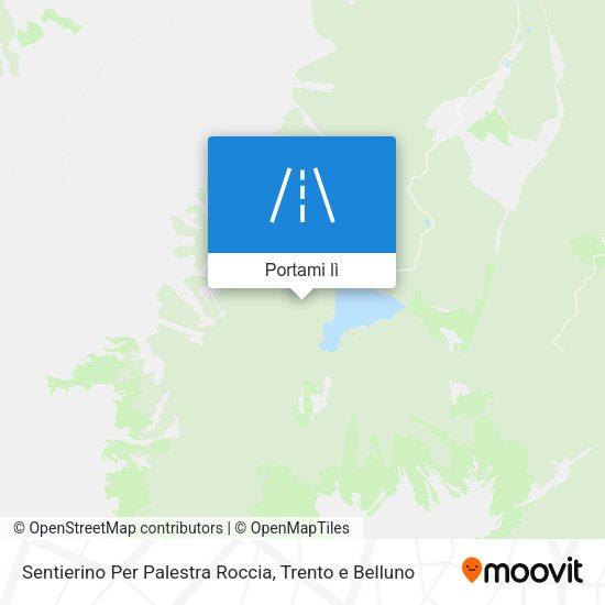 Mappa Sentierino Per Palestra Roccia