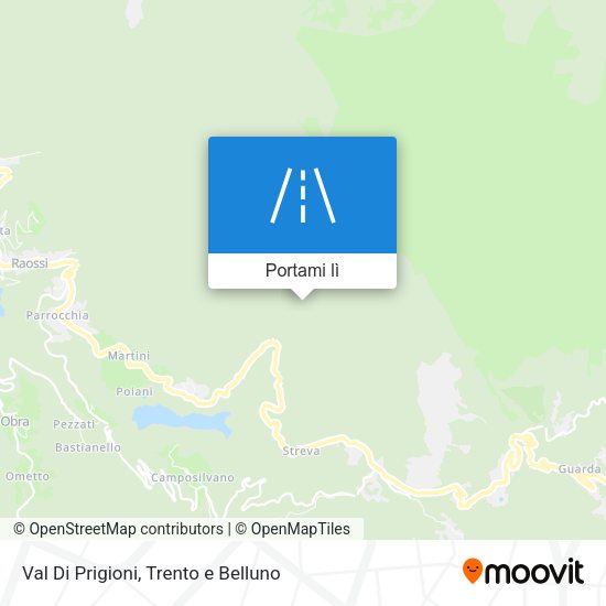 Mappa Val Di Prigioni