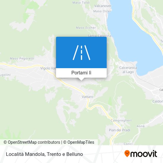 Mappa Località Mandola