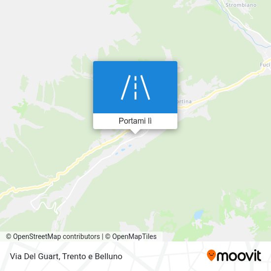 Mappa Via Del Guart
