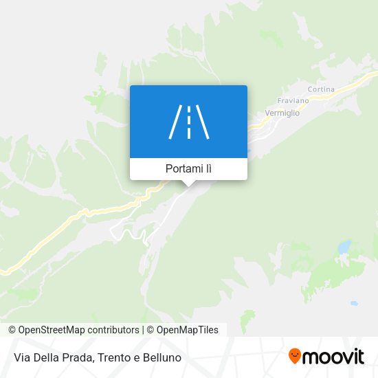 Mappa Via Della Prada