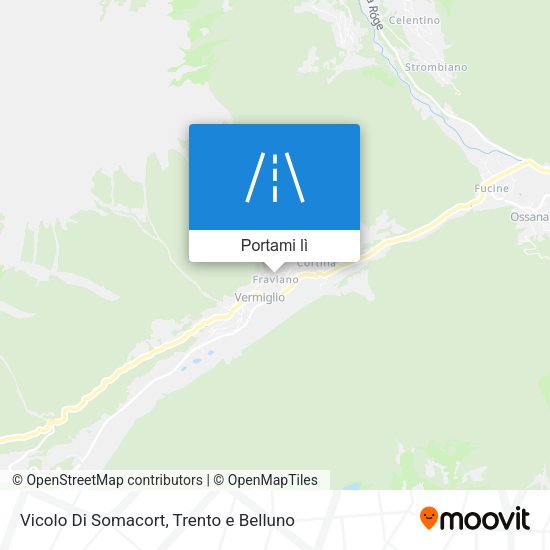 Mappa Vicolo Di Somacort