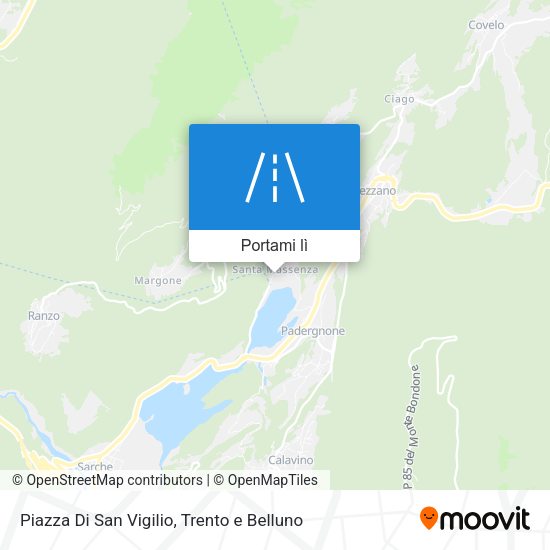 Mappa Piazza Di San Vigilio