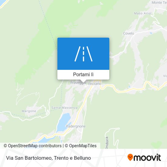 Mappa Via San Bartolomeo