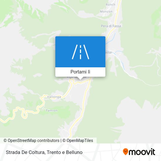 Mappa Strada De Coltura