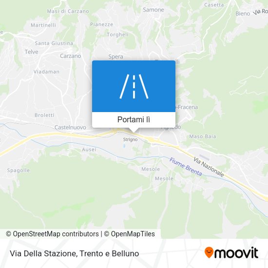 Mappa Via Della Stazione