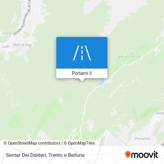 Mappa Senter Dei Dalderi