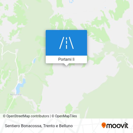 Mappa Sentiero Bonacossa