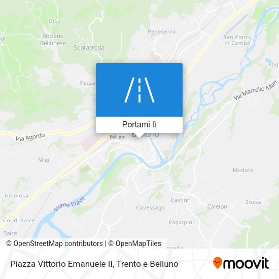 Mappa Piazza Vittorio Emanuele II