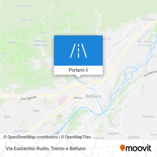 Mappa Via Eustachio Rudio