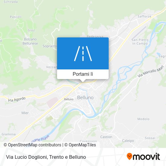 Mappa Via Lucio Doglioni