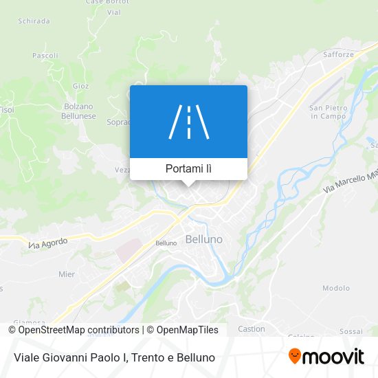 Mappa Viale Giovanni Paolo I
