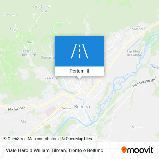 Mappa Viale Harold William Tilman