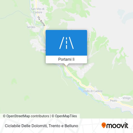 Mappa Ciclabile Delle Dolomiti