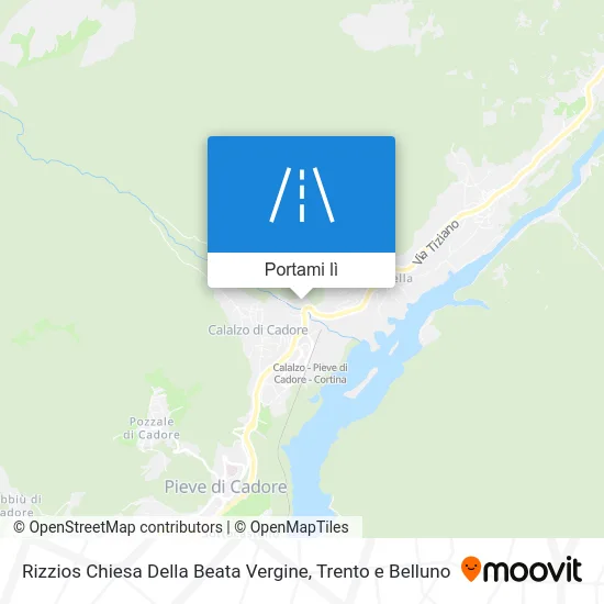 Mappa Rizzios Chiesa Della Beata Vergine