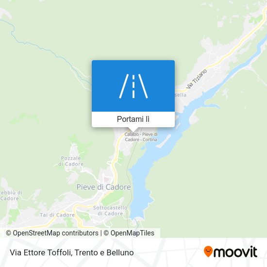 Mappa Via Ettore Toffoli