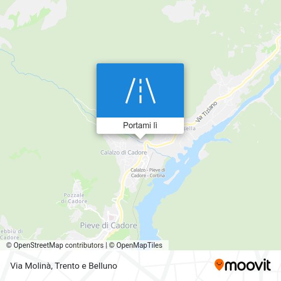 Mappa Via Molinà