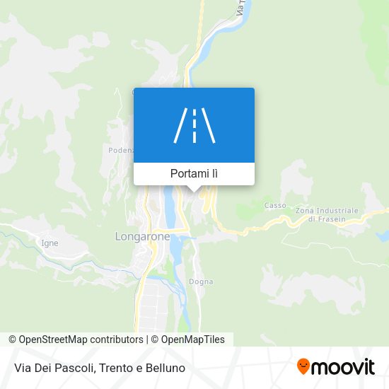 Mappa Via Dei Pascoli