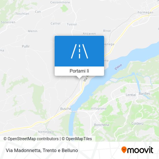 Mappa Via Madonnetta