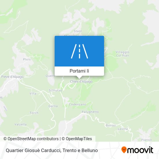 Mappa Quartier Giosuè Carducci