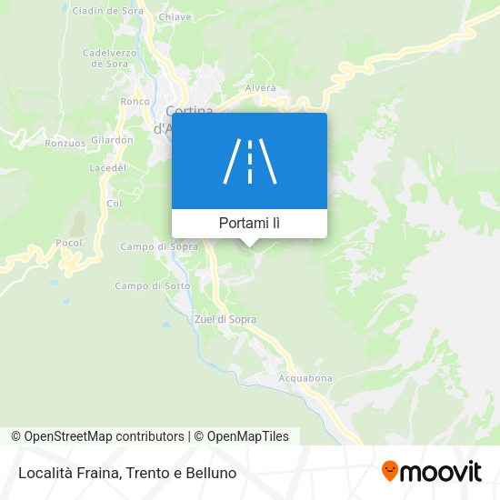 Mappa Località Fraina