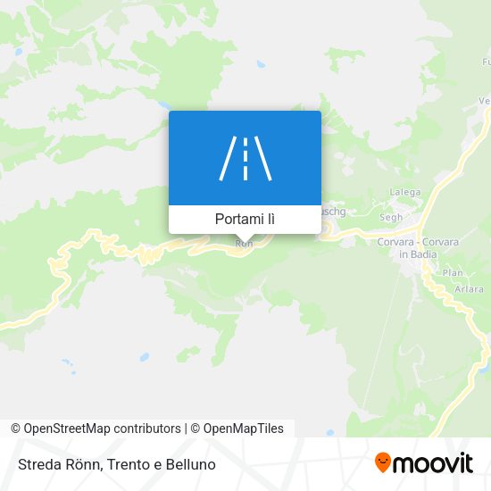 Mappa Streda Rönn