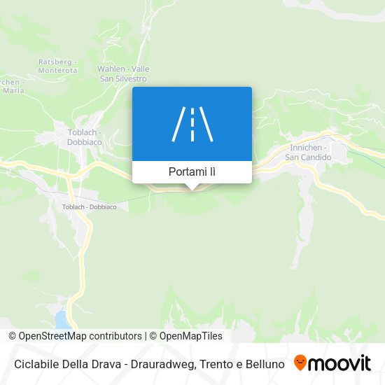 Mappa Ciclabile Della Drava - Drauradweg
