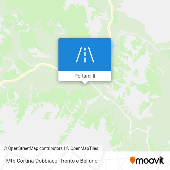 Mappa Mtb Cortina-Dobbiaco