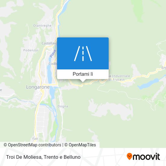 Mappa Troi De Moliesa